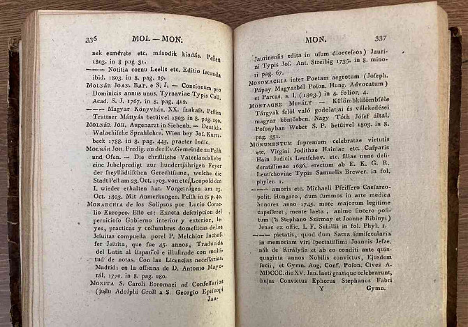 Bibliograf. katalóg uhorskej kráľ. knižnice Szechenyi, 1807 Trenčín - foto 4