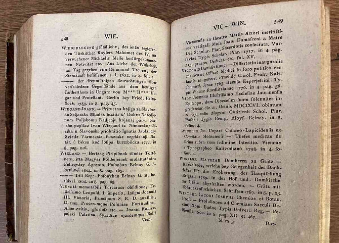 Bibliograf. katalóg uhorskej kráľ. knižnice Szechenyi, 1807 Trenčín - foto 6
