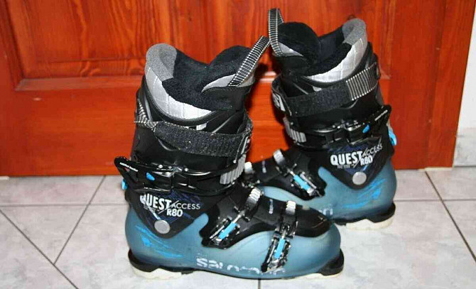 лыжи Fischer XTR 177 см, лыжные ботинки salomon Quest Пухов - изображение 8