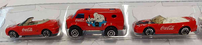 MATCHBOX - Coca Cola különkiadás, 5db tubusban + dobozban Pozsony - fotó 8