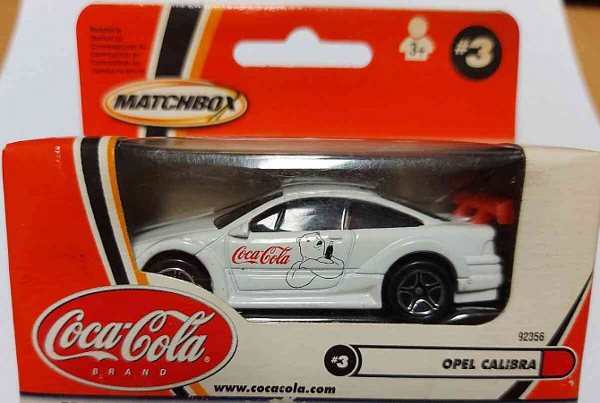 MATCHBOX - Coca Cola Sonderedition, 5 Stück in Tube + Box Bratislava - Foto 11