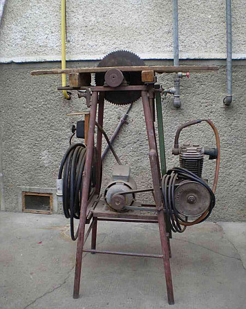 Kreismaschine mit Kompressor Neuhäusel - Foto 1