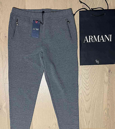 Спортивные брюки Armani M серые оригинал Братислава - изображение 2