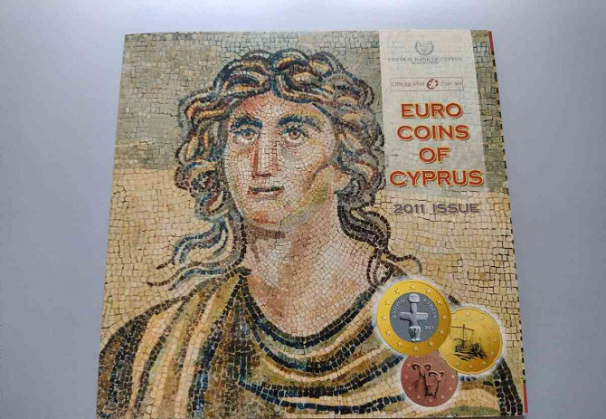 Набор монет Кипр 2008+2011 гг. Нитра - изображение 3