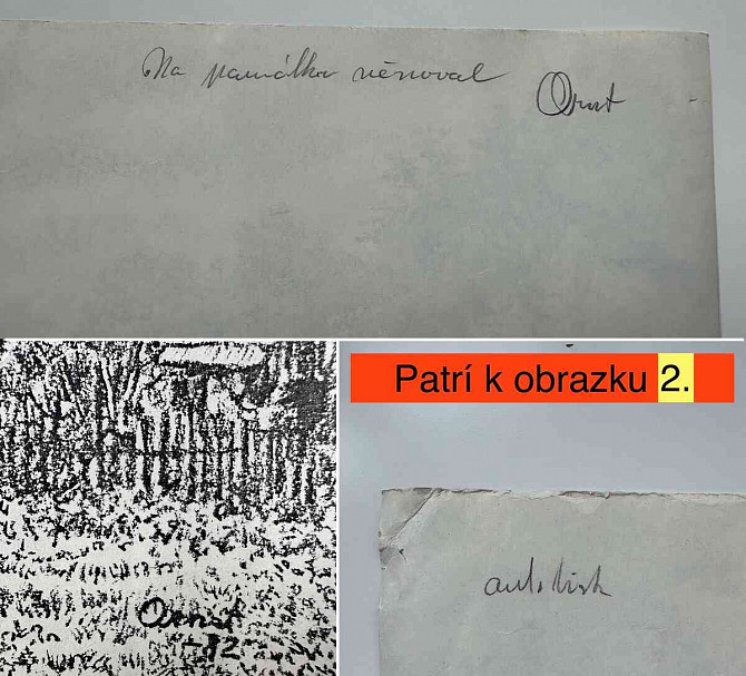 4 drawings from 1925-1940 by an unknown author Bratislava - photo 6