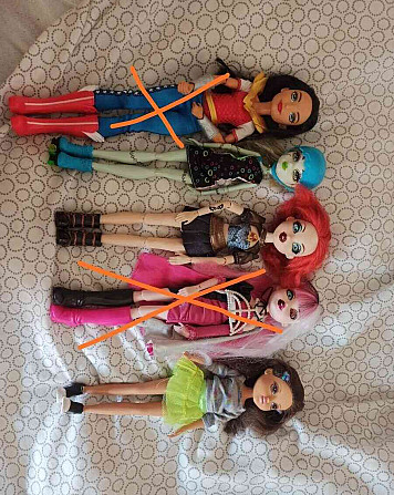 Monster high, Bratz,Moxia,Wonder Woman bábiky Prostějov - foto 1