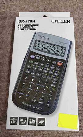 Научный калькулятор Citizen SR-270N Поважска-Бистрица - изображение 1
