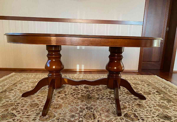 Rustic dining table cherry 108x175 cm Malacky - photo 1
