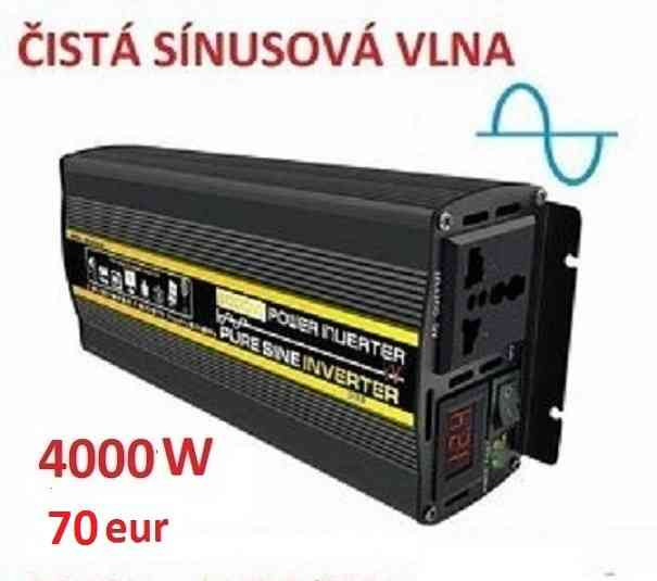 Преобразователь тока с 12 В на 220 В (3000 и 4000 Вт) Братислава - изображение 2