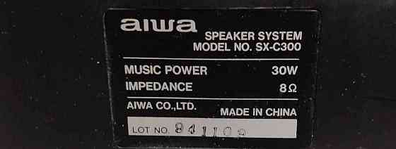 Center Aiwa SX-C300 Vágbeszterce