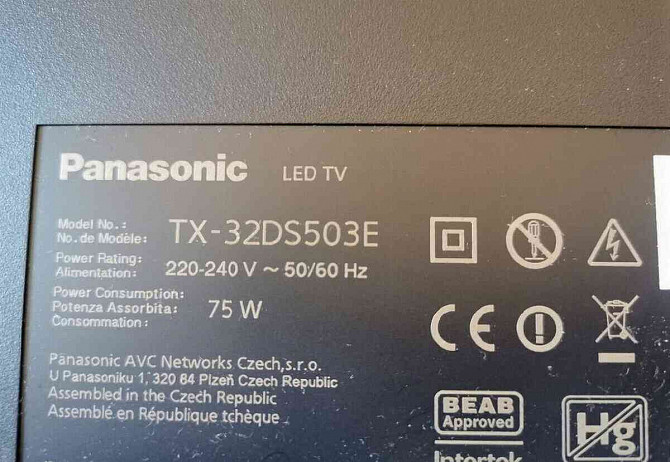 Panasonic TX-32DS503E Považská Bystrica - foto 1