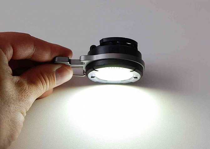 LED-COB-Multifunktionsleuchte, USB-C, 4 Beleuchtungsmodi  - Foto 9