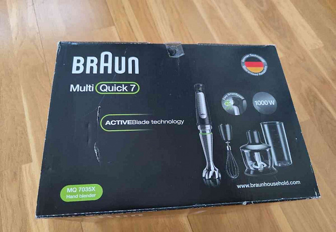 Braun Multiquick 7 electric mixer Košice-okolie - photo 2