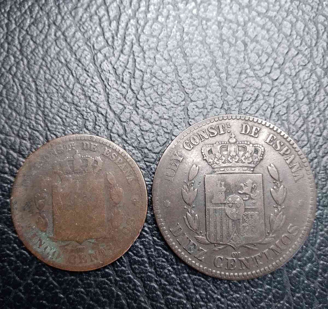 Münzen aus Spanien Turz-Sankt Martin - Foto 10