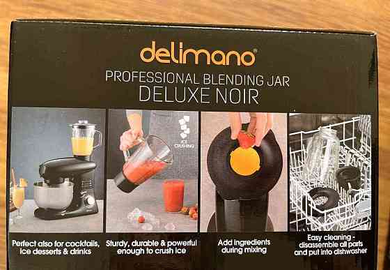 DELIMANO DELUXE NOIR-kuchynsky robot s mixerom Žilina