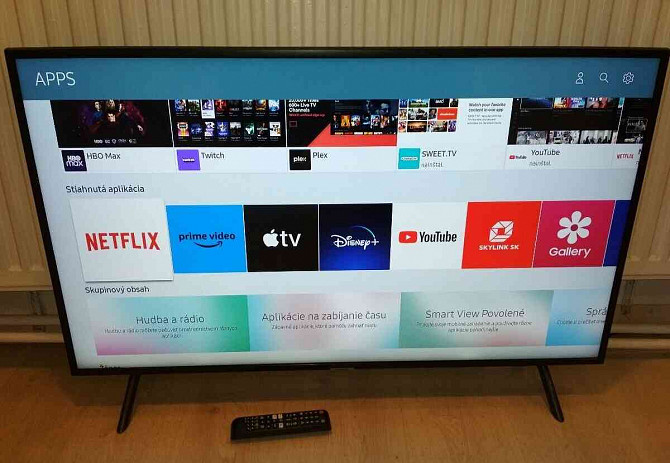 Smart TV Samsung UE43NU7192, 4K, átló 108cm Trencsén - fotó 3