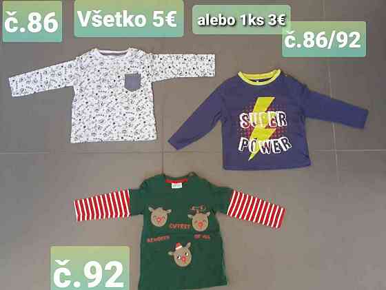 Detské oblečenie č.86-92 Neutra