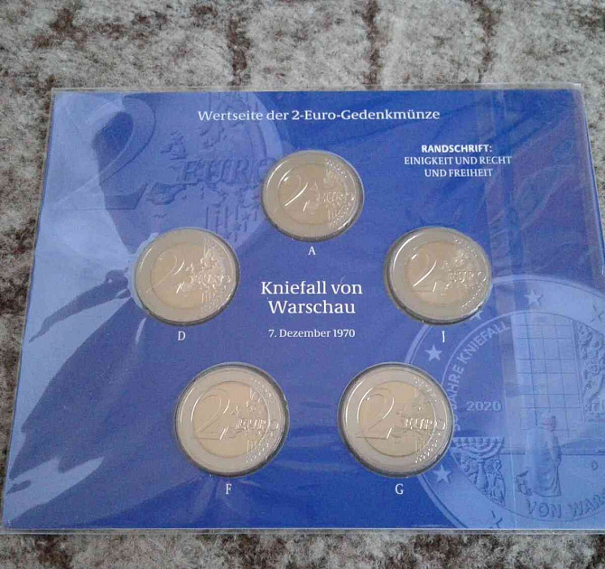 Euromince - Německo 2020 proof, BU Nitra - foto 5
