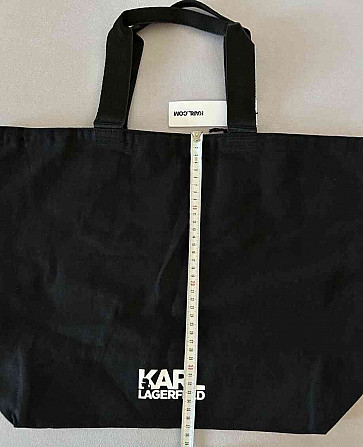 Karl Lagerfeld taška kstyle canvas tote bag Bratislava - foto 6