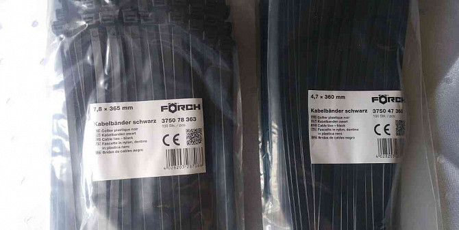 Spannbänder FORSCH, 4,7x360 mm; 7,8 x 365 mm; TOP-Preis Neusohl - Foto 2