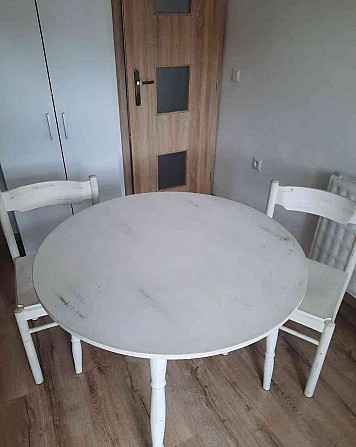 Vintage asztal + székek Žarnovica - fotó 2