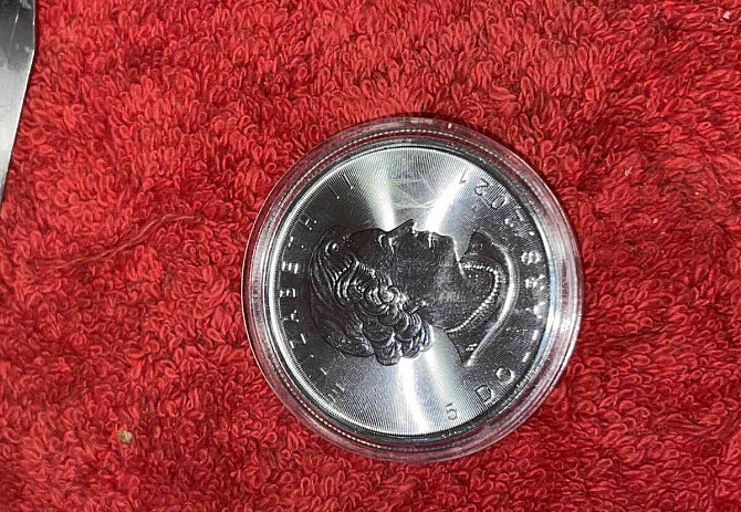 Maple Leaf ezüst érme – Kanada (1Oz, 2021-22) Prága - fotó 1