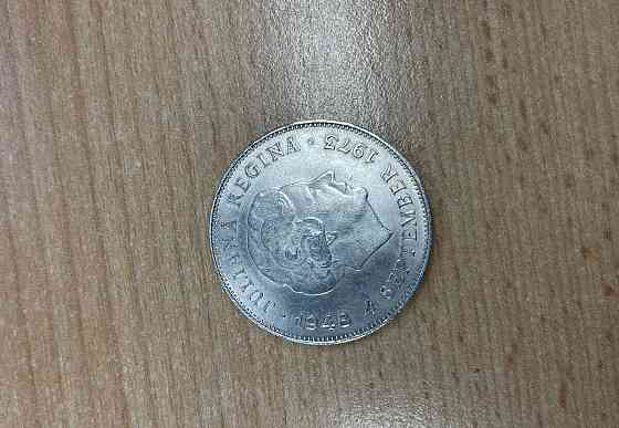 Stříbrná mince Holandsko - 10 gulden 1973 Praha