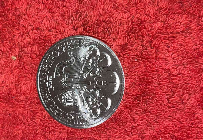 Серебряная монета Венская филармония - Остере (1 унция, 2021-2022 гг.) Прага - изображение 1