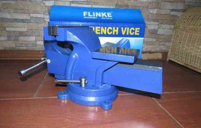 Продаю новые тиски FLINKE, 150 мм, 12 кг. Прьевидза - изображение 3