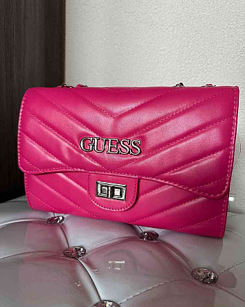 Guess handbag pink Galanta - photo 1