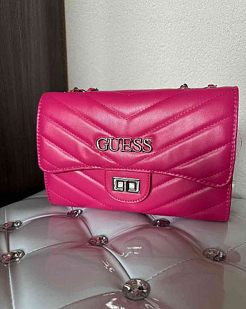 Guess handbag pink Galanta - photo 2