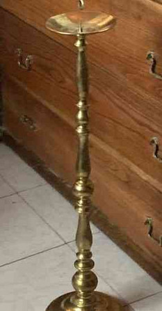 70 centimeters high brass candlestick Kosice - photo 1