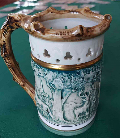 Egy gyönyörű, antik sörkancsó egy titokkal Pozsony - fotó 1