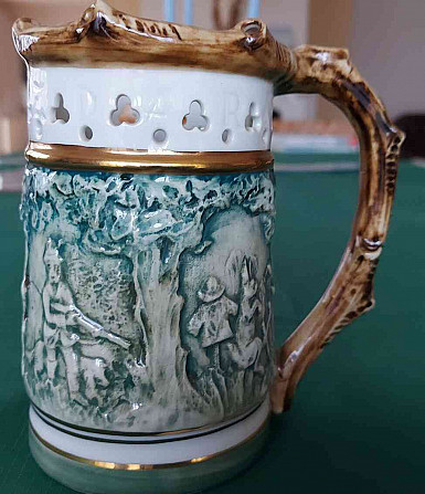 Egy gyönyörű, antik sörkancsó egy titokkal Pozsony - fotó 4
