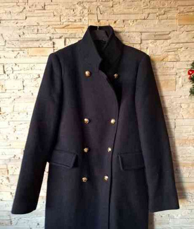 Шерстяное пальто премиум-класса Zara, размер S. Братислава - изображение 1