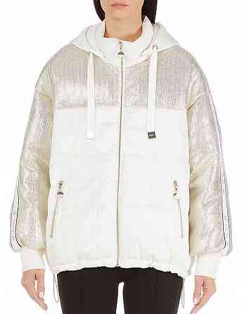 LIU JO Padded jacket in satin and laminated nylon bunda Pozsony