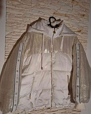 LIU JO Утепленная куртка из атласа и ламинированного нейлона Братислава - изображение 4