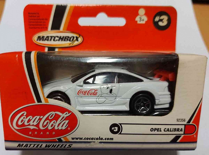 MATCHBOX - Coca Cola speciální edice, 5ks v tubě + krabičky Bratislava - foto 13