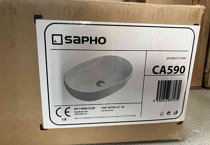 New - Countertop sink, 600x420 mm, CA590 Liptovsky Mikulas - photo 2