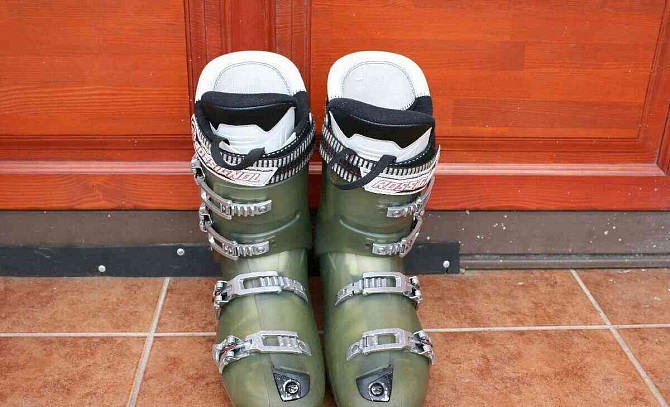 лыжи rossignol преследования 14163 см, лыжные ботинки Пухов - изображение 8