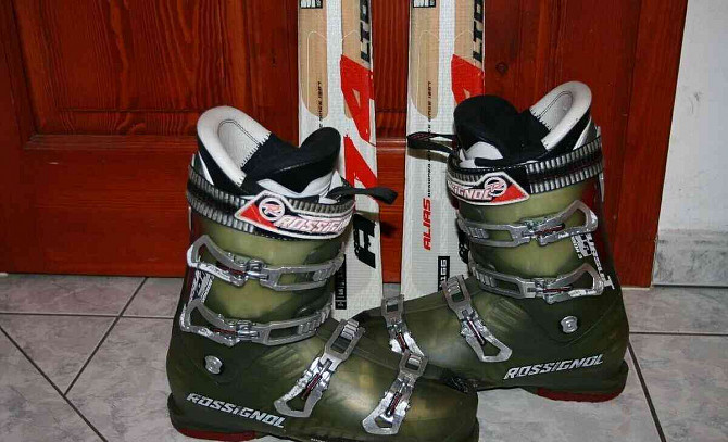 лыжи rossignol alias 166 см, лыжные ботинки rossignol 45 Пухов - изображение 3