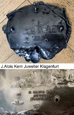 Antik J.Alois Kern Juwelier Klagenfurt 30E Pozsony - fotó 6