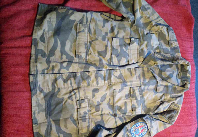 camouflage vz 97, coat, paper 3-48,, belt, Banska Bystrica - photo 11