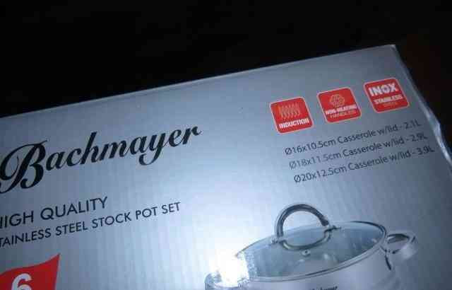 I will sell a new set of BACHMAYER stainless steel pots, 3 pcs Prievidza - photo 4