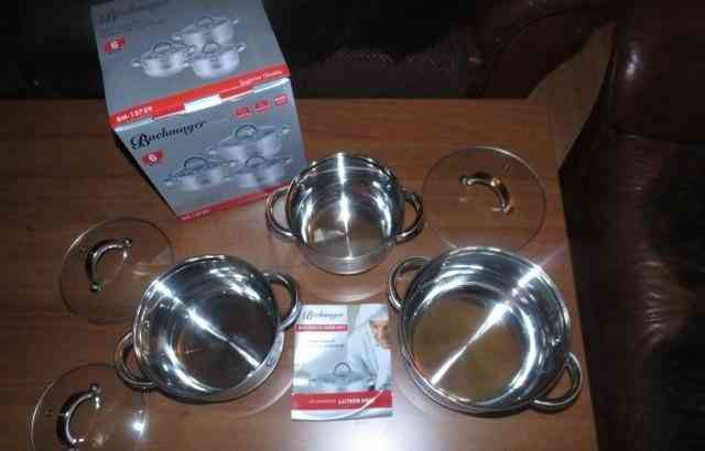 I will sell a new set of BACHMAYER stainless steel pots, 3 pcs Prievidza - photo 2