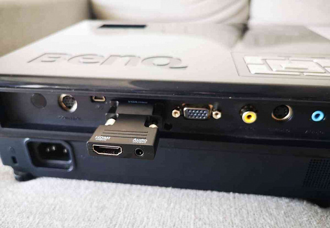 BenQ MP610 projector, HDMI, bag, Nova Lamp Nitra - photo 8