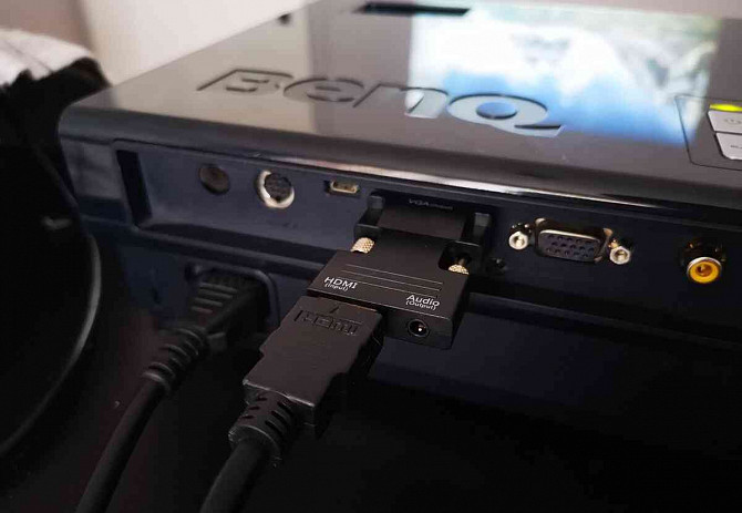 Проектор BenQ MP610, HDMI, сумка, Nova Lamp Нитра - изображение 7