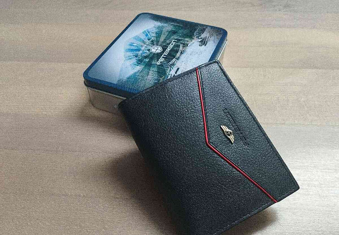 Black leather wallet ❗ Prievidza - photo 2