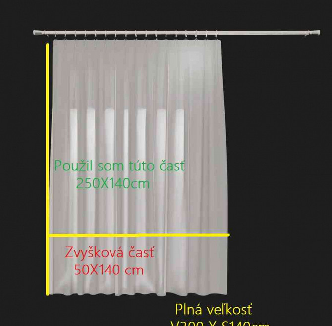 66. Leftover pieces of curtains - BRAND NEW €30 30 pcs Bratislava - photo 2