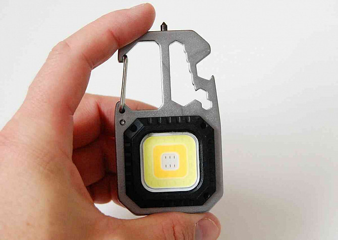 LED COB multifunkcionális lámpa, 6 világítási mód, USB-C  - fotó 1